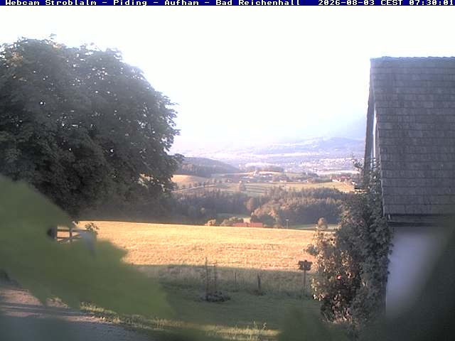 Archiv Foto Webcam Strobalm - Piding - Aufham - Bad Reichenhall