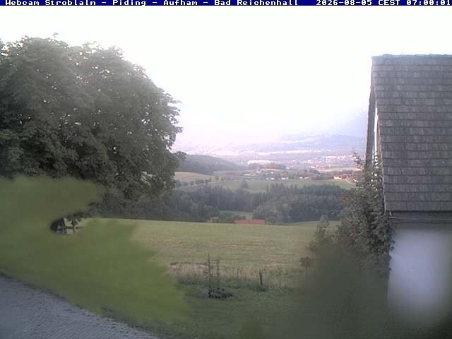Archiv Foto Webcam Strobalm - Piding - Aufham - Bad Reichenhall