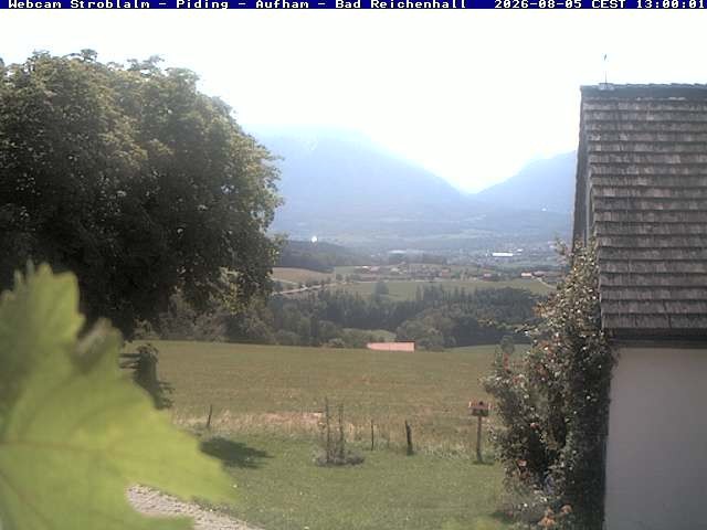 Archiv Foto Webcam Strobalm - Piding - Aufham - Bad Reichenhall