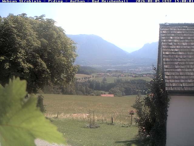 Archiv Foto Webcam Strobalm - Piding - Aufham - Bad Reichenhall