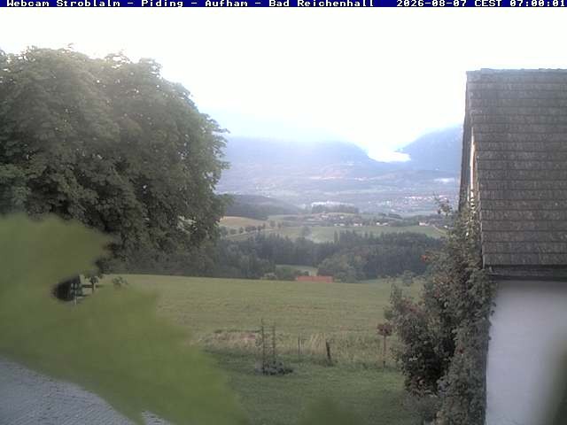 Archiv Foto Webcam Strobalm - Piding - Aufham - Bad Reichenhall