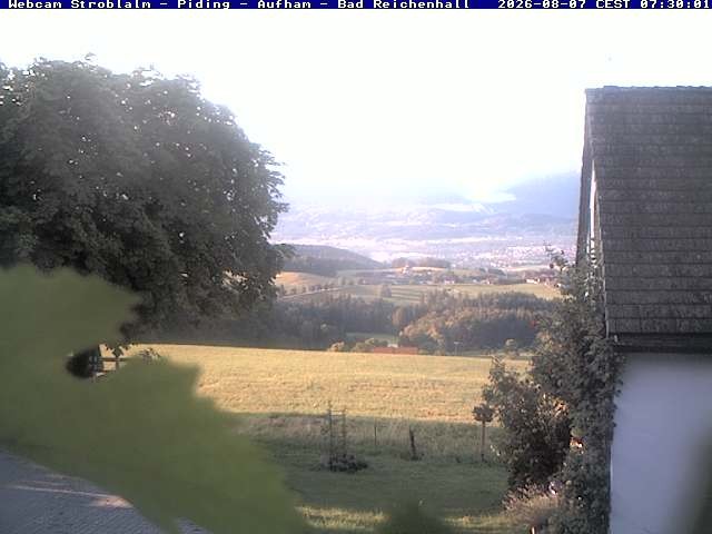 Archiv Foto Webcam Strobalm - Piding - Aufham - Bad Reichenhall