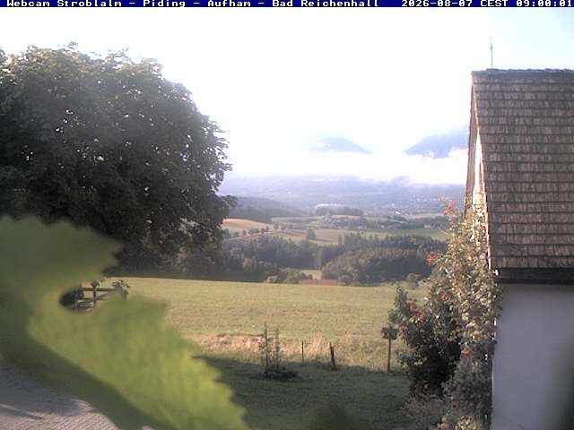 Archiv Foto Webcam Strobalm - Piding - Aufham - Bad Reichenhall