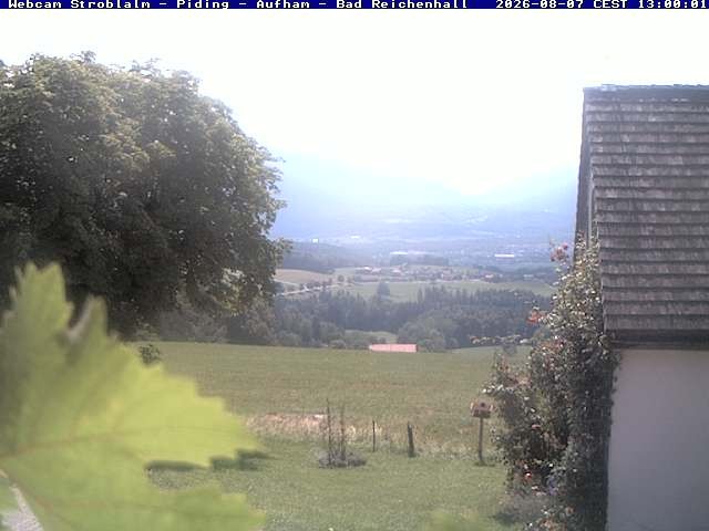 Archiv Foto Webcam Strobalm - Piding - Aufham - Bad Reichenhall