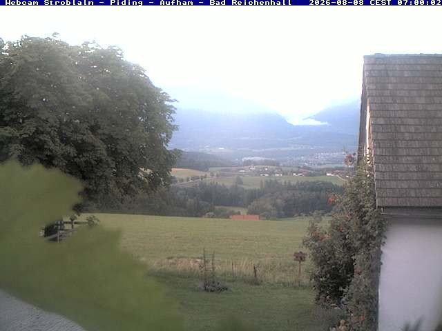Archiv Foto Webcam Strobalm - Piding - Aufham - Bad Reichenhall