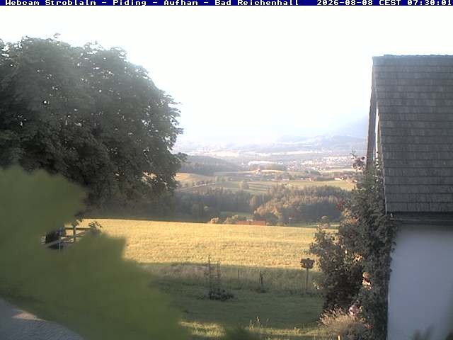 Archiv Foto Webcam Strobalm - Piding - Aufham - Bad Reichenhall