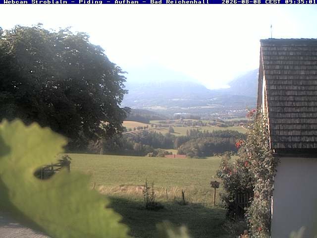 Archiv Foto Webcam Strobalm - Piding - Aufham - Bad Reichenhall
