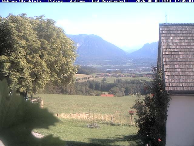 Archiv Foto Webcam Strobalm - Piding - Aufham - Bad Reichenhall