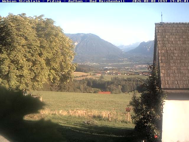 Archiv Foto Webcam Strobalm - Piding - Aufham - Bad Reichenhall