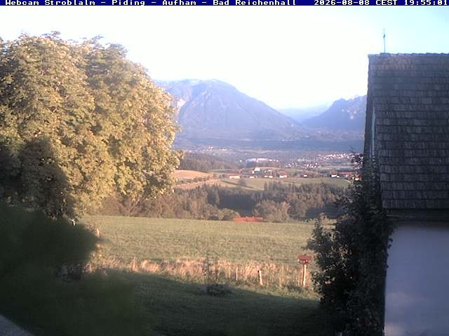 Archiv Foto Webcam Strobalm - Piding - Aufham - Bad Reichenhall