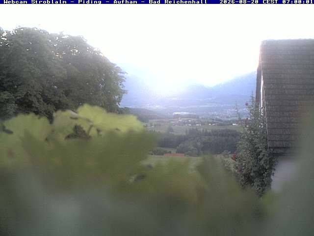 Archiv Foto Webcam Strobalm - Piding - Aufham - Bad Reichenhall