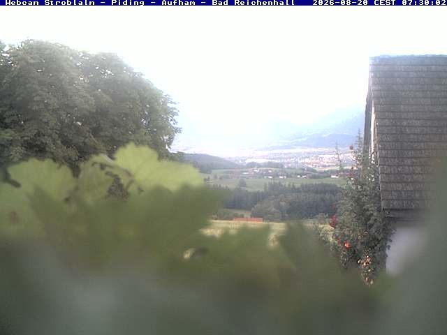 Archiv Foto Webcam Strobalm - Piding - Aufham - Bad Reichenhall