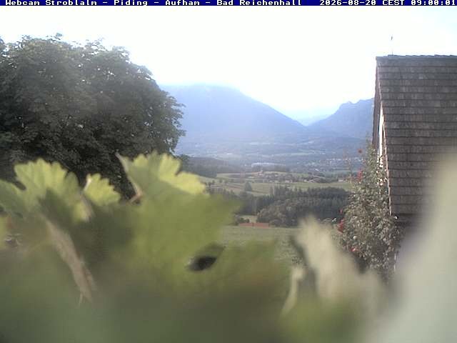 Archiv Foto Webcam Strobalm - Piding - Aufham - Bad Reichenhall
