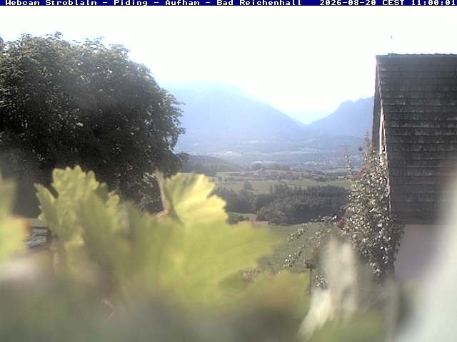 Archiv Foto Webcam Strobalm - Piding - Aufham - Bad Reichenhall