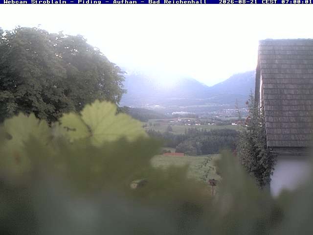 Archiv Foto Webcam Strobalm - Piding - Aufham - Bad Reichenhall