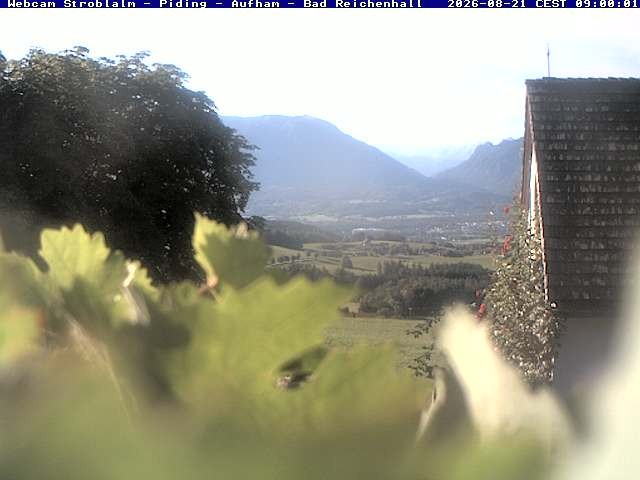 Archiv Foto Webcam Strobalm - Piding - Aufham - Bad Reichenhall