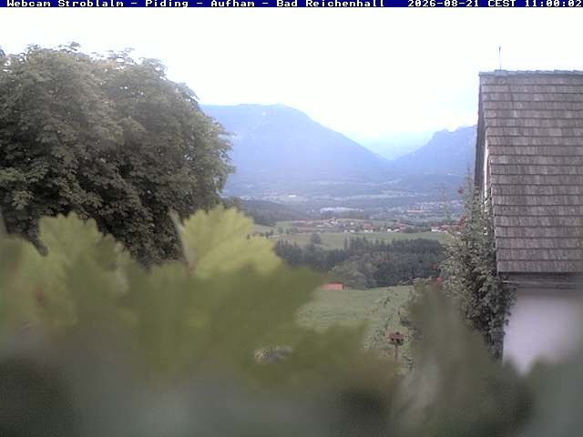 Archiv Foto Webcam Strobalm - Piding - Aufham - Bad Reichenhall