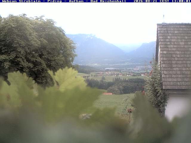 Archiv Foto Webcam Strobalm - Piding - Aufham - Bad Reichenhall