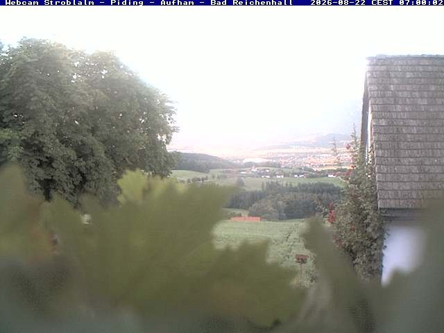Archiv Foto Webcam Strobalm - Piding - Aufham - Bad Reichenhall