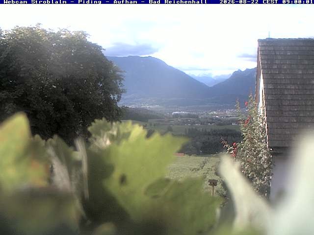 Archiv Foto Webcam Strobalm - Piding - Aufham - Bad Reichenhall