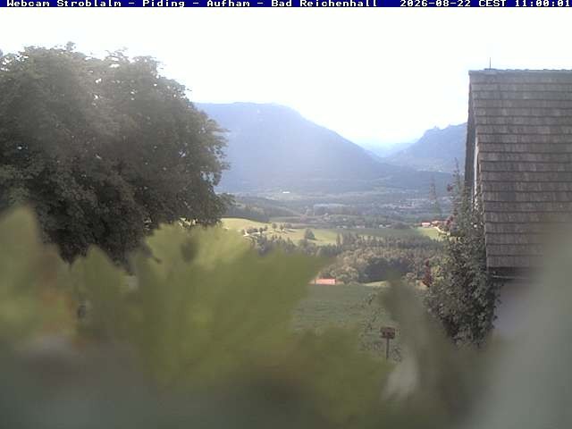 Archiv Foto Webcam Strobalm - Piding - Aufham - Bad Reichenhall