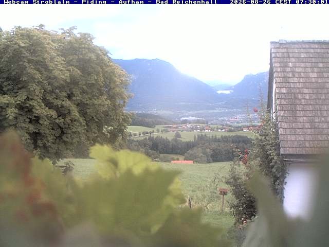 Archiv Foto Webcam Strobalm - Piding - Aufham - Bad Reichenhall