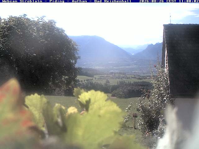 Archiv Foto Webcam Strobalm - Piding - Aufham - Bad Reichenhall