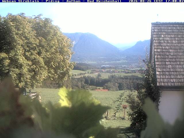 Archiv Foto Webcam Strobalm - Piding - Aufham - Bad Reichenhall