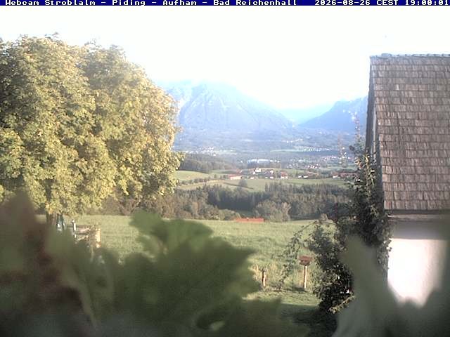 Archiv Foto Webcam Strobalm - Piding - Aufham - Bad Reichenhall