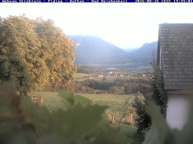 Archiv Foto Webcam Strobalm - Piding - Aufham - Bad Reichenhall
