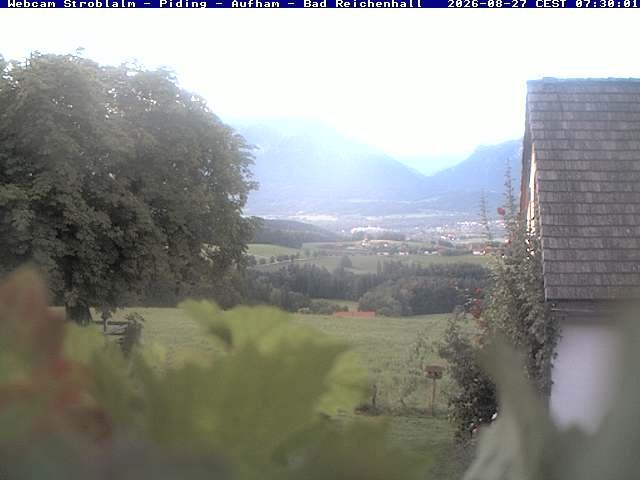 Archiv Foto Webcam Strobalm - Piding - Aufham - Bad Reichenhall