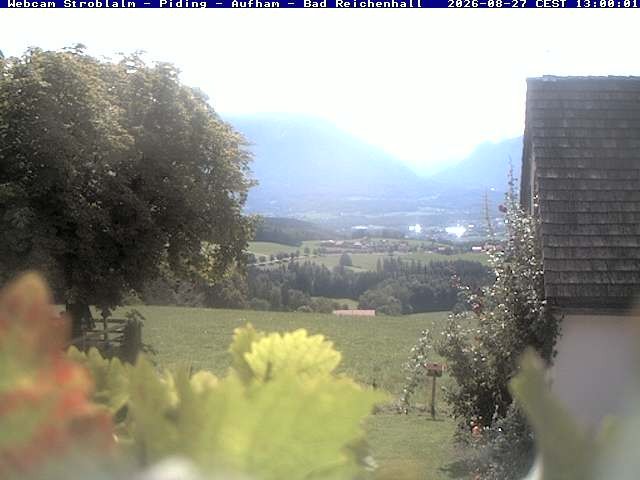 Archiv Foto Webcam Strobalm - Piding - Aufham - Bad Reichenhall
