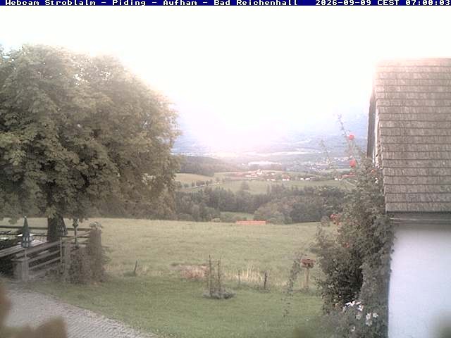 Archiv Foto Webcam Strobalm - Piding - Aufham - Bad Reichenhall