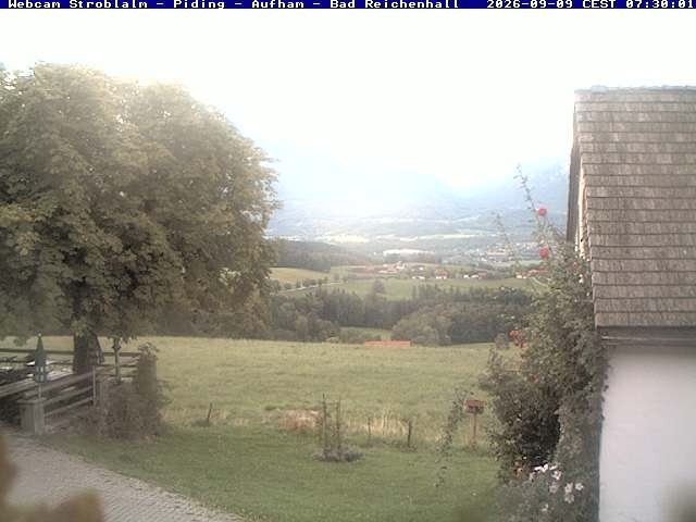 Archiv Foto Webcam Strobalm - Piding - Aufham - Bad Reichenhall