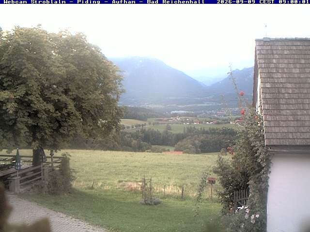 Archiv Foto Webcam Strobalm - Piding - Aufham - Bad Reichenhall