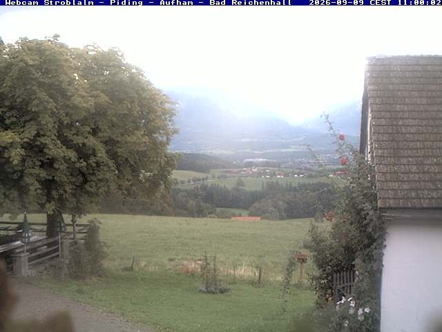 Archiv Foto Webcam Strobalm - Piding - Aufham - Bad Reichenhall