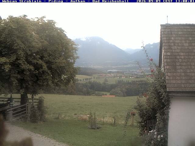 Archiv Foto Webcam Strobalm - Piding - Aufham - Bad Reichenhall