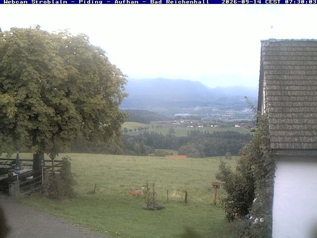 Archiv Foto Webcam Strobalm - Piding - Aufham - Bad Reichenhall