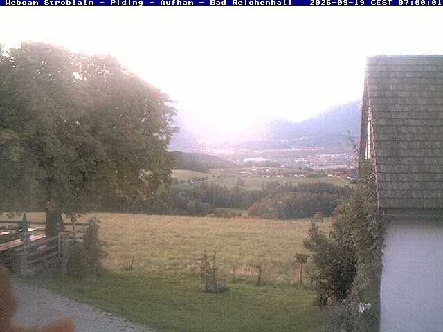 Archiv Foto Webcam Strobalm - Piding - Aufham - Bad Reichenhall