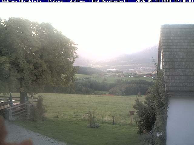 Archiv Foto Webcam Strobalm - Piding - Aufham - Bad Reichenhall