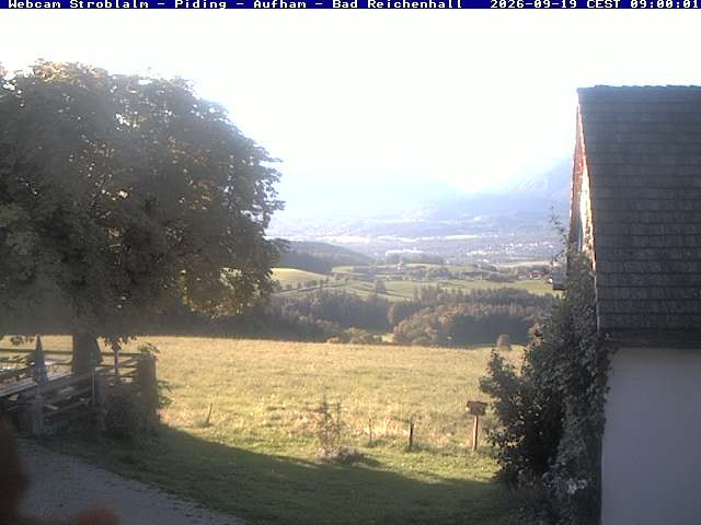 Archiv Foto Webcam Strobalm - Piding - Aufham - Bad Reichenhall