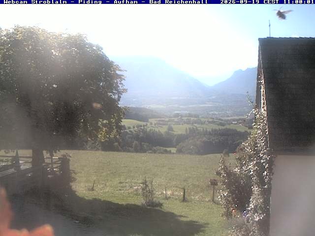Archiv Foto Webcam Strobalm - Piding - Aufham - Bad Reichenhall