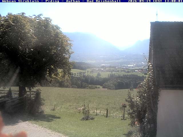 Archiv Foto Webcam Strobalm - Piding - Aufham - Bad Reichenhall