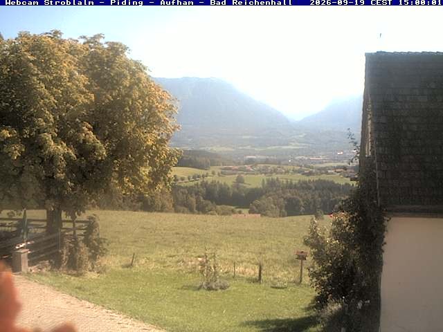 Archiv Foto Webcam Strobalm - Piding - Aufham - Bad Reichenhall