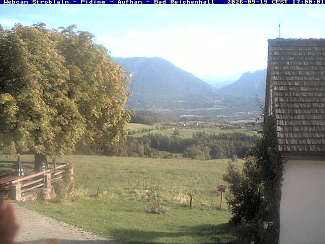 Archiv Foto Webcam Strobalm - Piding - Aufham - Bad Reichenhall