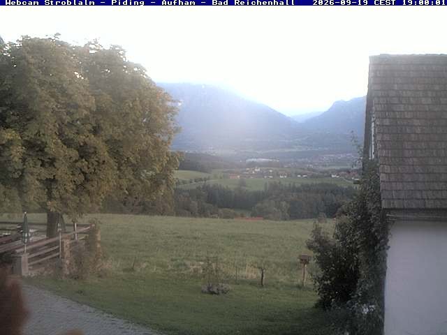 Archiv Foto Webcam Strobalm - Piding - Aufham - Bad Reichenhall