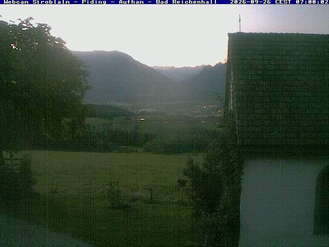 Archiv Foto Webcam Strobalm - Piding - Aufham - Bad Reichenhall