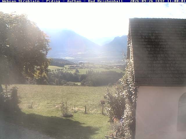 Archiv Foto Webcam Strobalm - Piding - Aufham - Bad Reichenhall