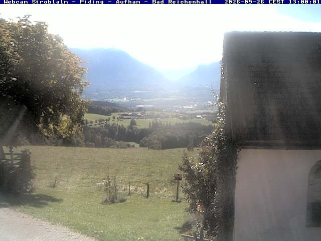Archiv Foto Webcam Strobalm - Piding - Aufham - Bad Reichenhall