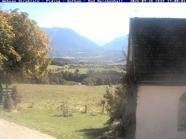 Archiv Foto Webcam Strobalm - Piding - Aufham - Bad Reichenhall